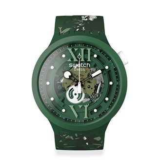 SWATCH CAMOFLOWER GREEN