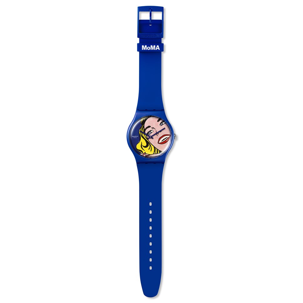 SWATCH GIRL BY ROY LICHTENSTEIN