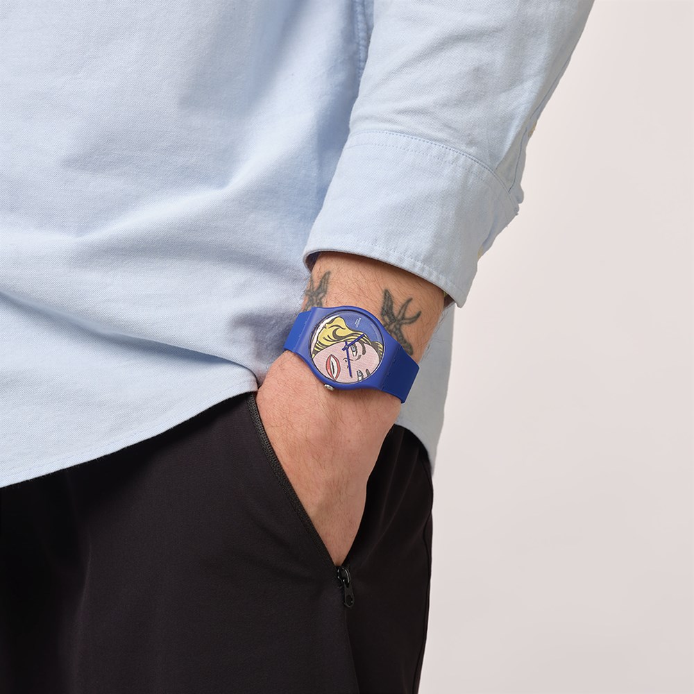 SWATCH GIRL BY ROY LICHTENSTEIN