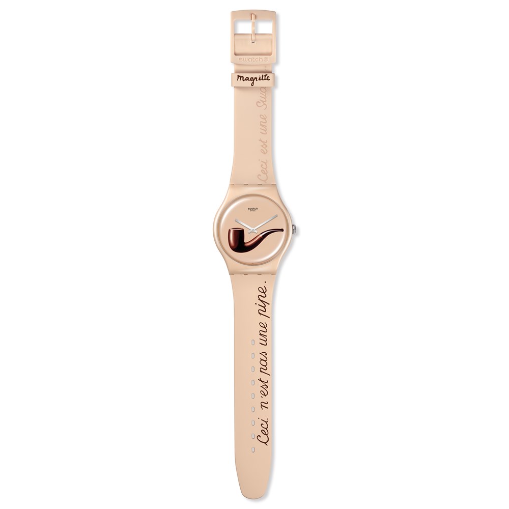 SWATCH LA TRAHISON DES IMAGES BY RENE MAGRITTE