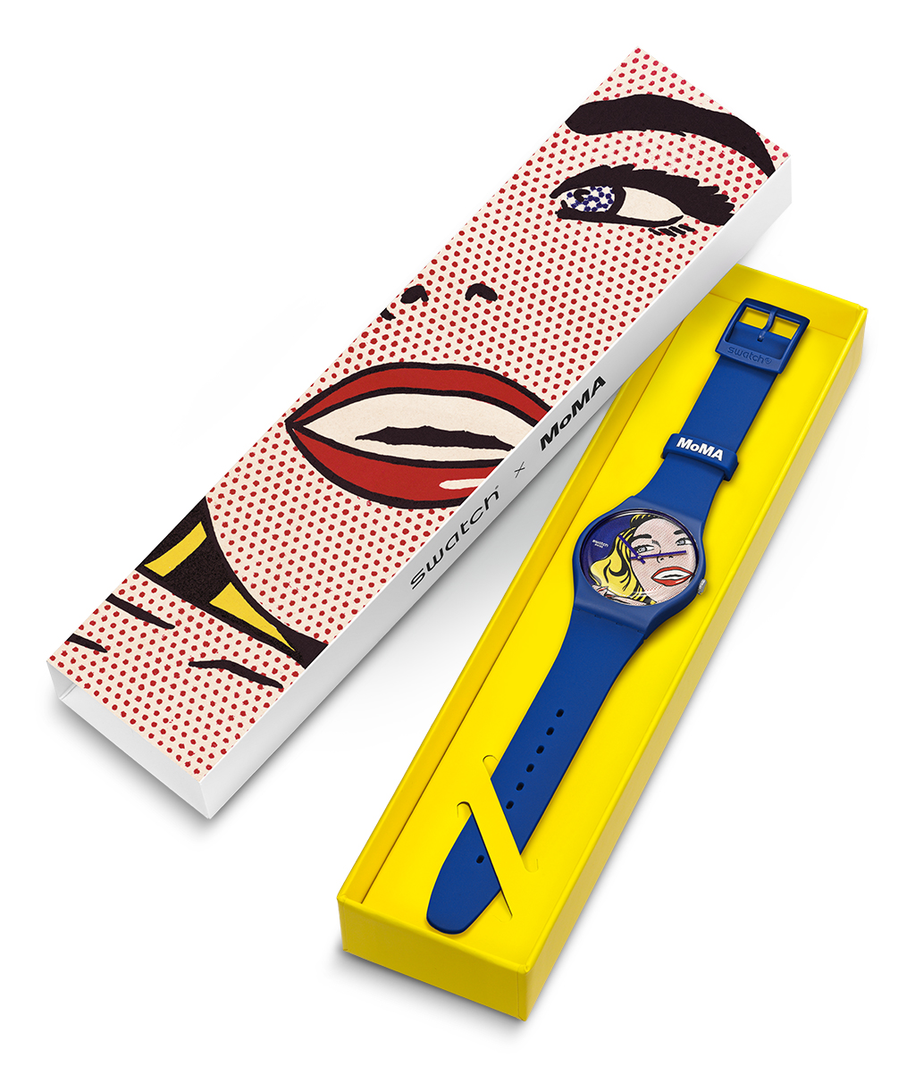 SWATCH GIRL BY ROY LICHTENSTEIN lifestyle