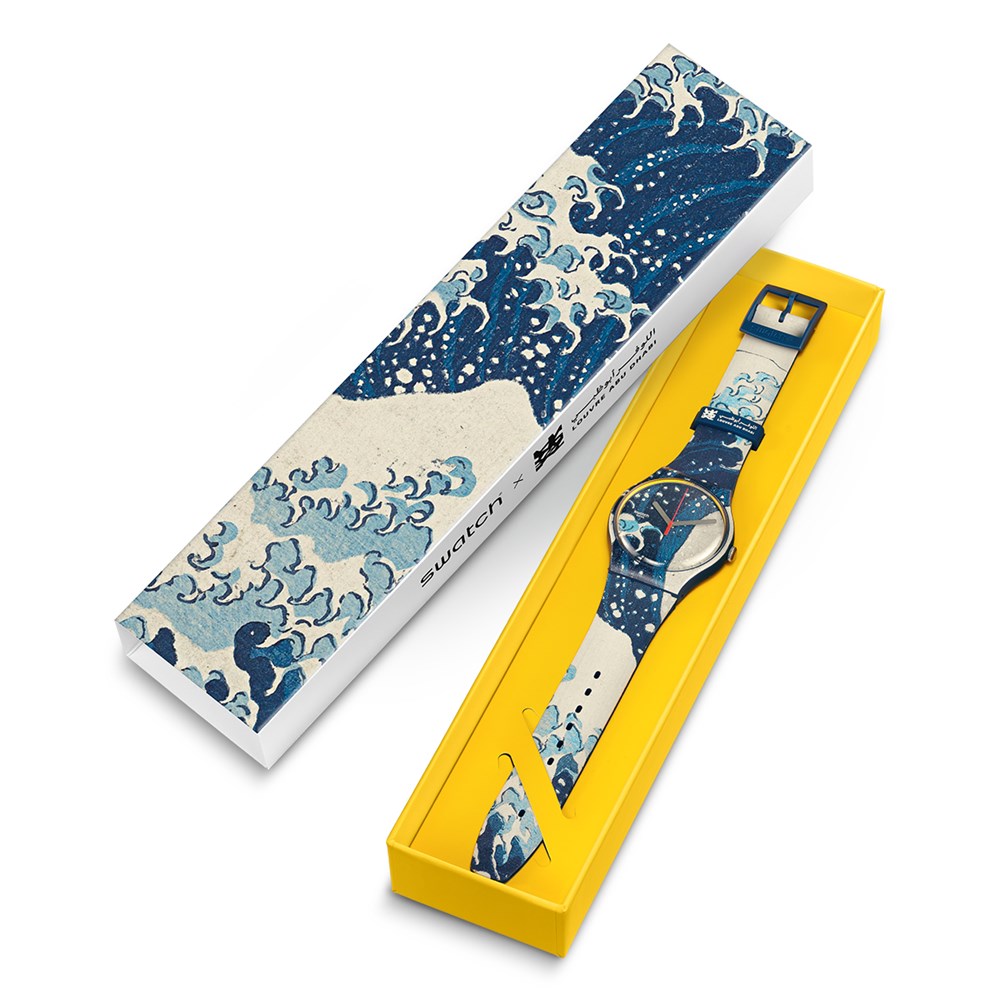 SWATCH THE GREAT WAVE BY HOKUSAI & ASTROLABE