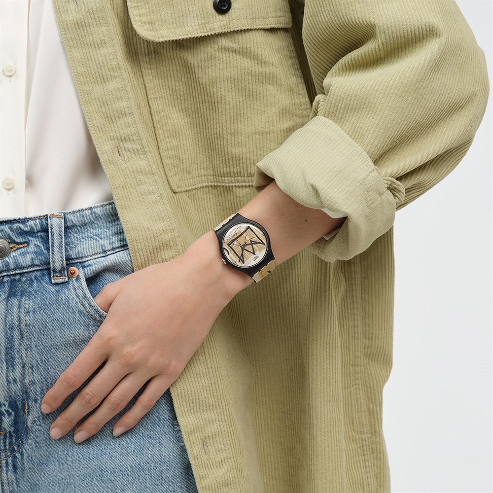 SWATCH UNTITLED BY JEAN-MICHEL BASQUIAT