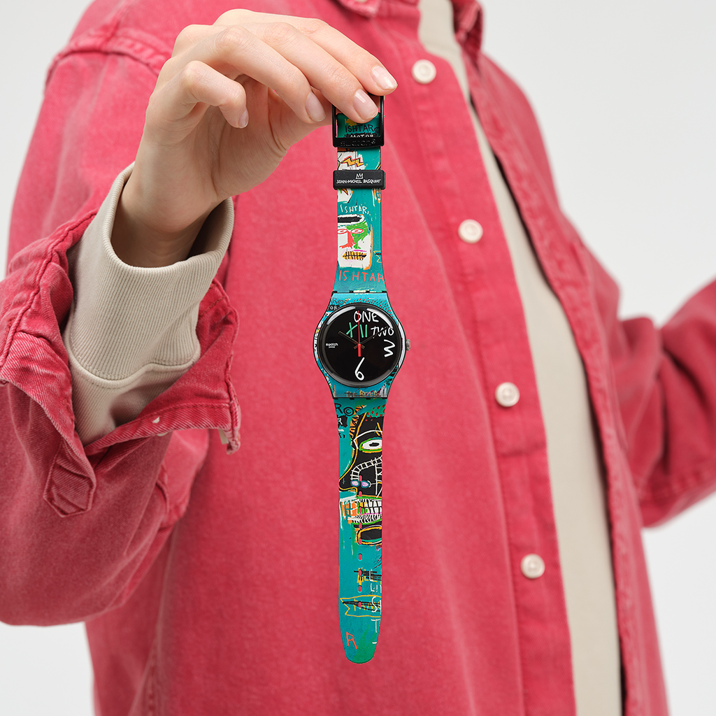 SWATCH ISHTAR BY JEAN-MICHEL BASQUIAT lifestyle