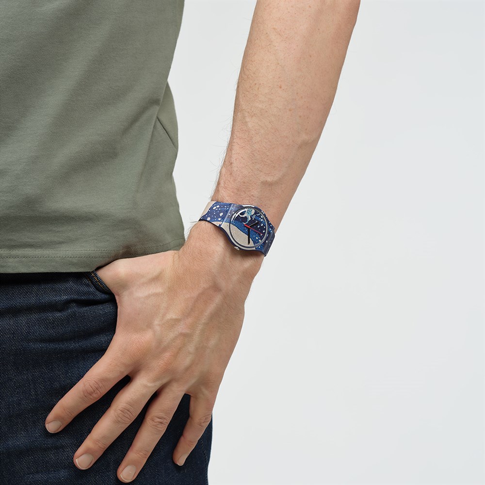 SWATCH THE GREAT WAVE BY HOKUSAI & ASTROLABE