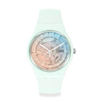 SWATCH FLEETINGLY ICEBLUE