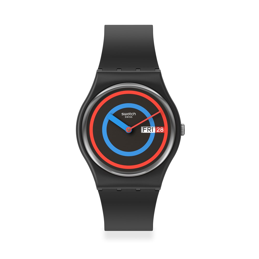 SWATCH CIRCLING BLACK