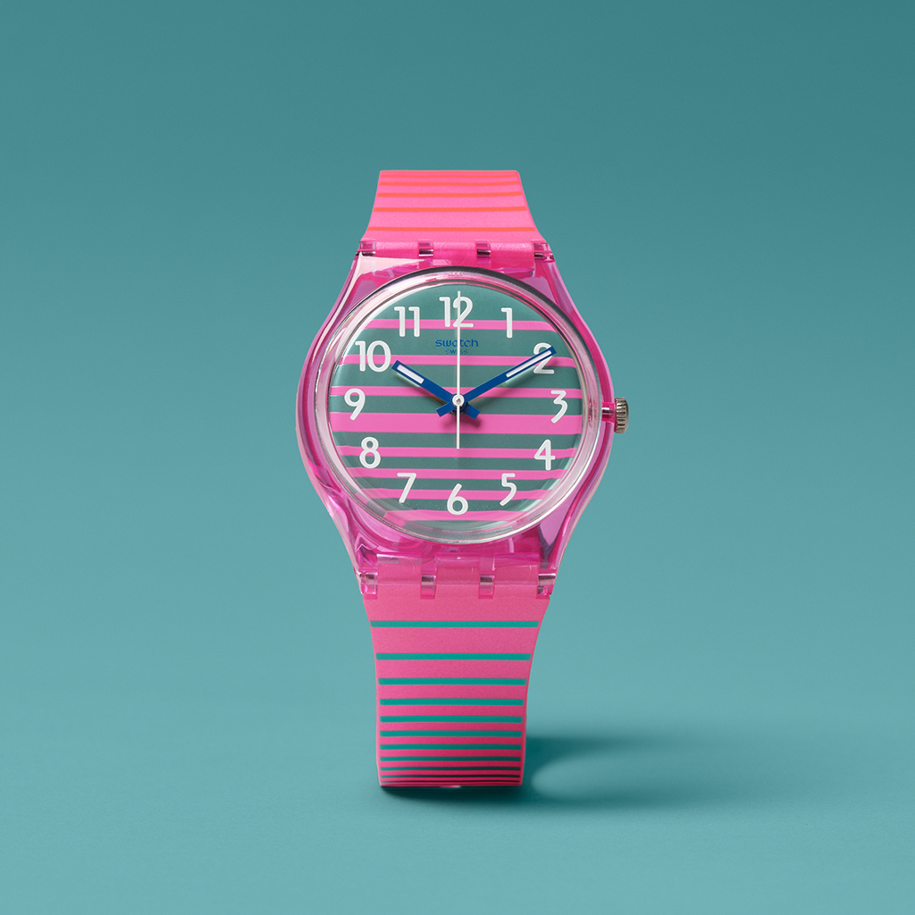 SWATCH ELECTRIFYING SUMMER lifestyle