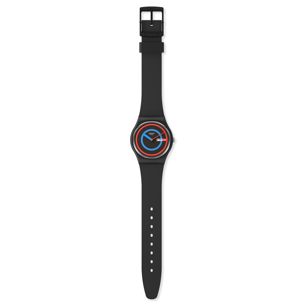 SWATCH CIRCLING BLACK
