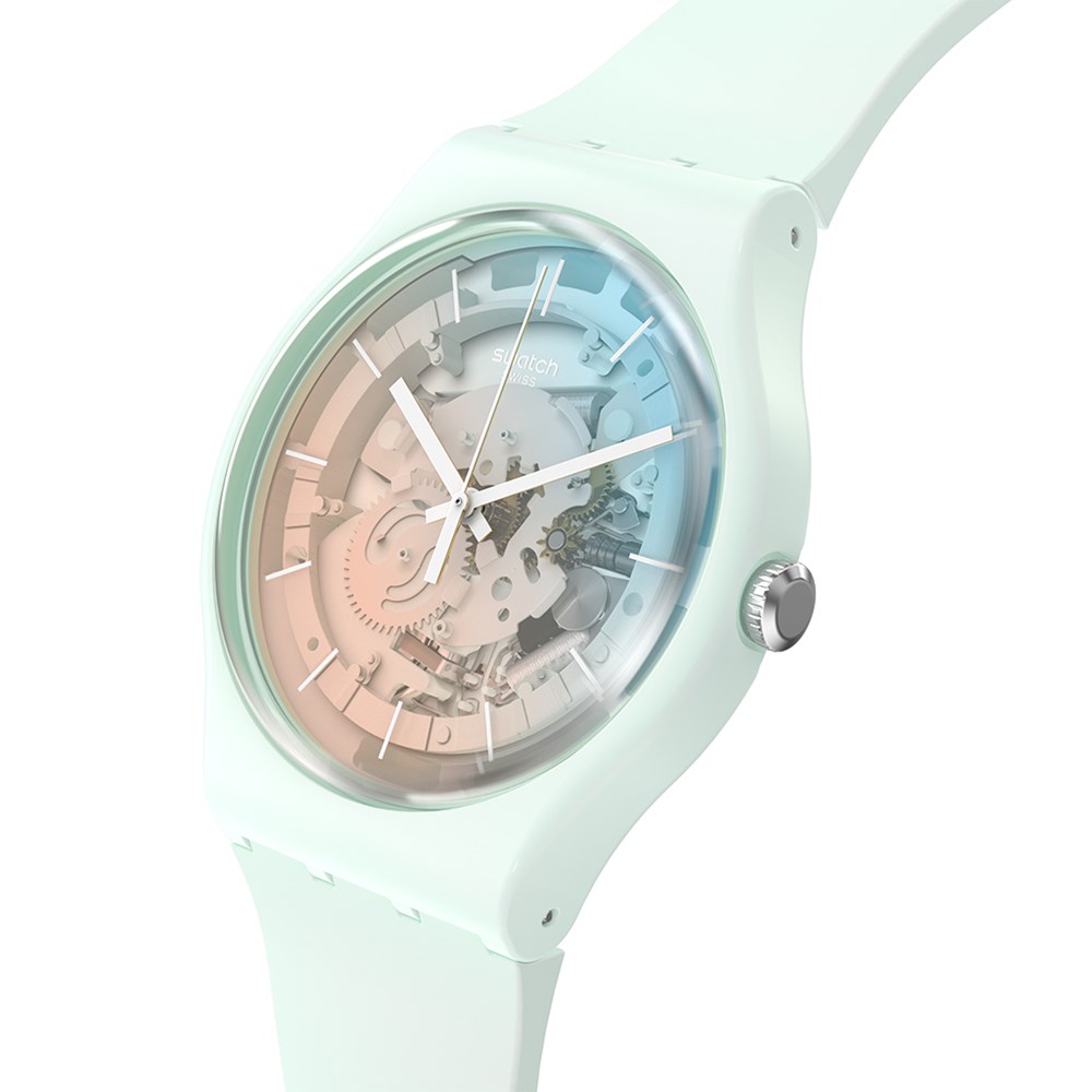 SWATCH FLEETINGLY ICEBLUE