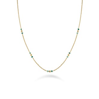 ROSEFIELD Emerald Dotted