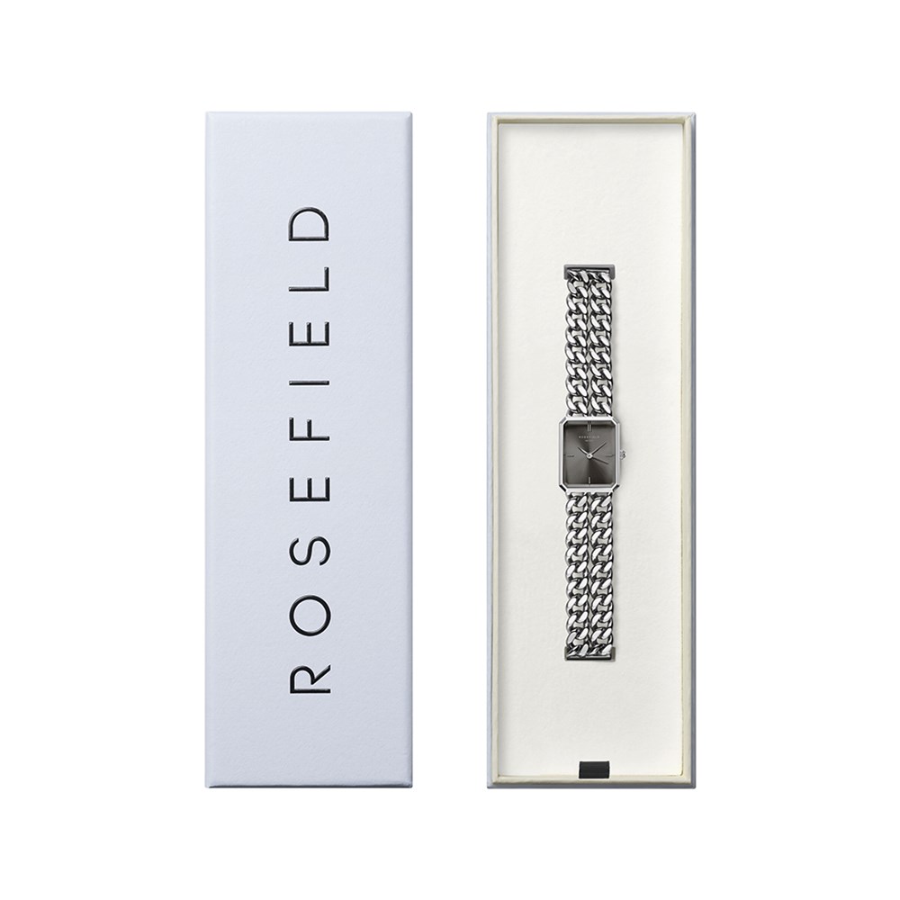 ROSEFIELD Studio Double Chain Silver