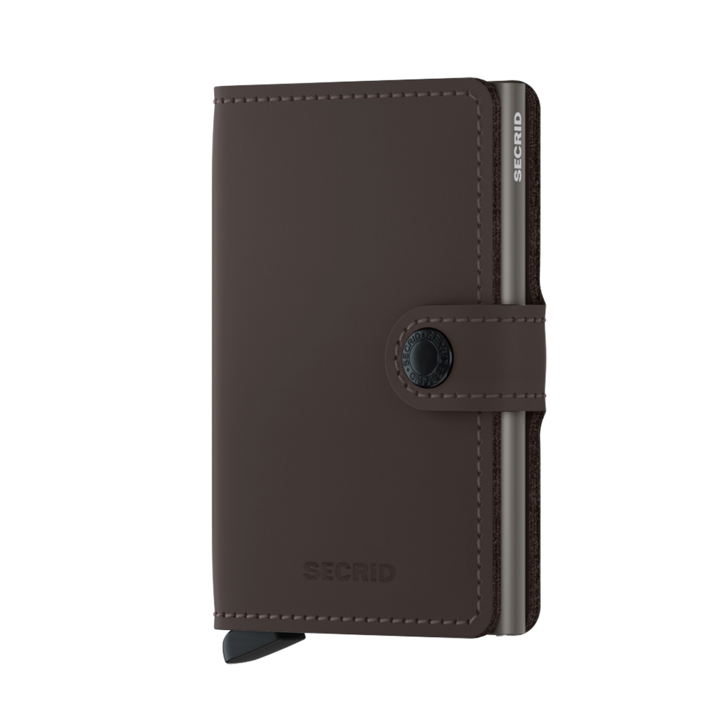 SECRID Miniwallet Matte Truffle lifestyle