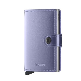 SECRID Miniwallet Metallic Lila