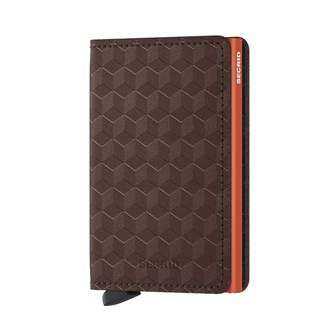 SECRID Slimwallet Optical Brown-Orange