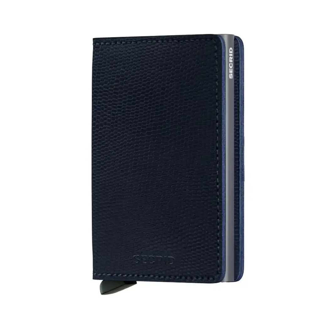 SECRID Slimwallet Rango Blue Titanium lifestyle