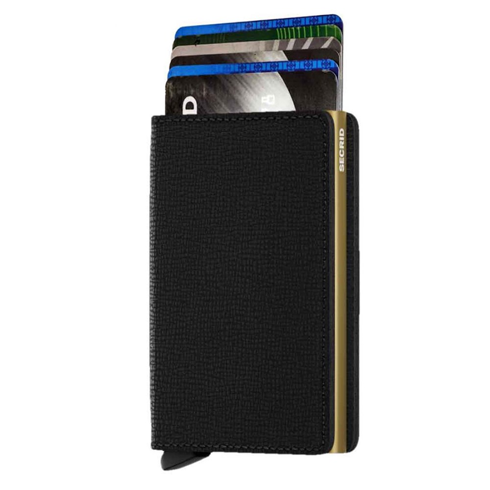 SECRID Slimwallet Crisple Black Gold