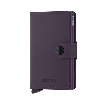 SECRID Miniwallet Matte Dark Purple