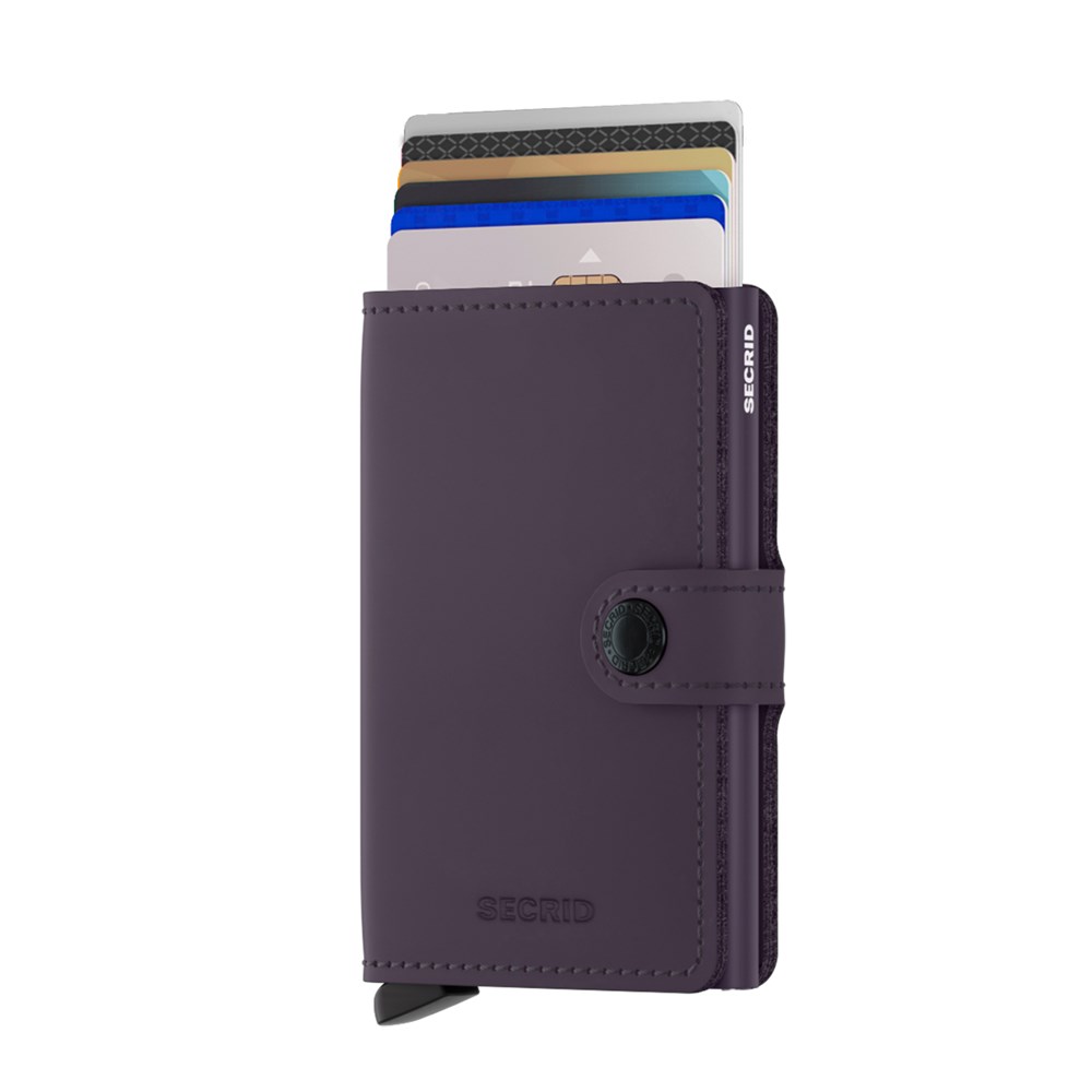 SECRID Miniwallet Matte Dark Purple