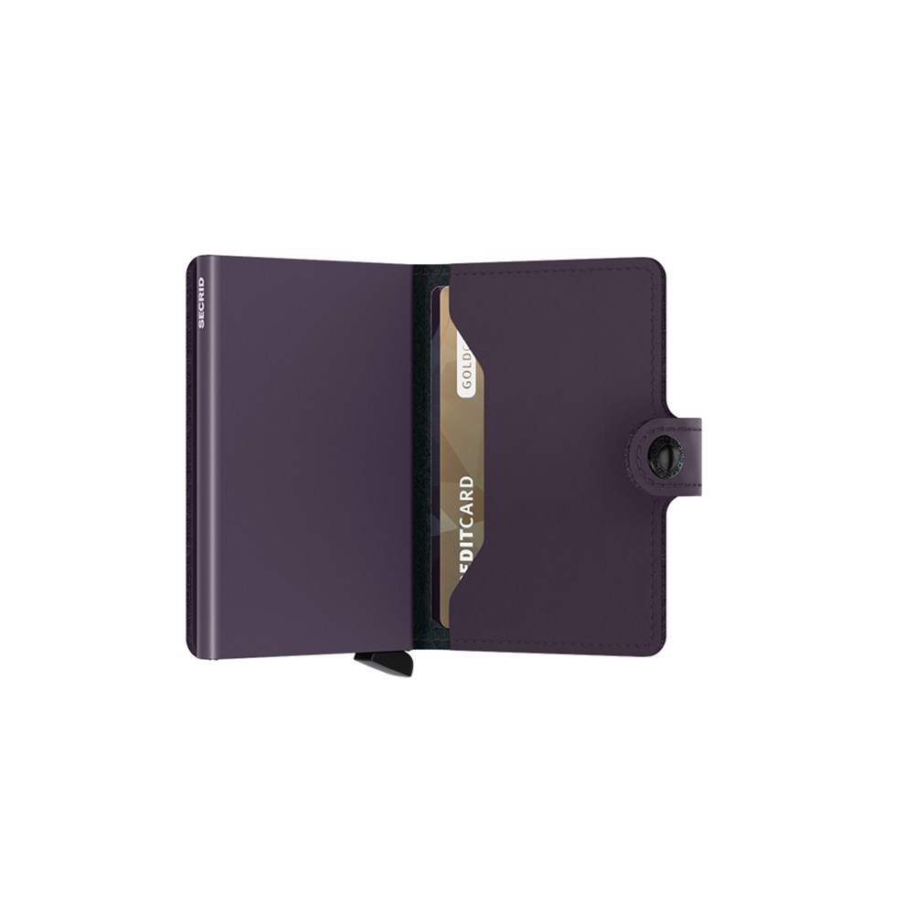SECRID Miniwallet Matte Dark Purple