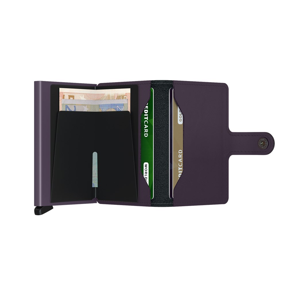 SECRID Miniwallet Matte Dark Purple
