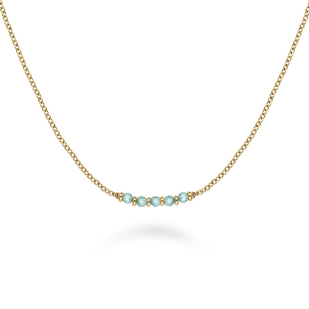 ROSEFIELD Blue 5 Row Stone