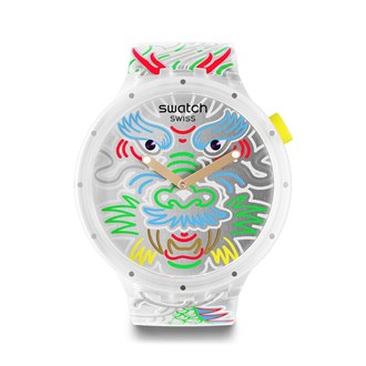SWATCH DRAGON IN CLOUD