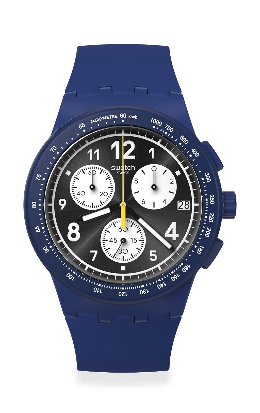 SWATCH NOTHING BASIC ABOUT BLUE lifestyle