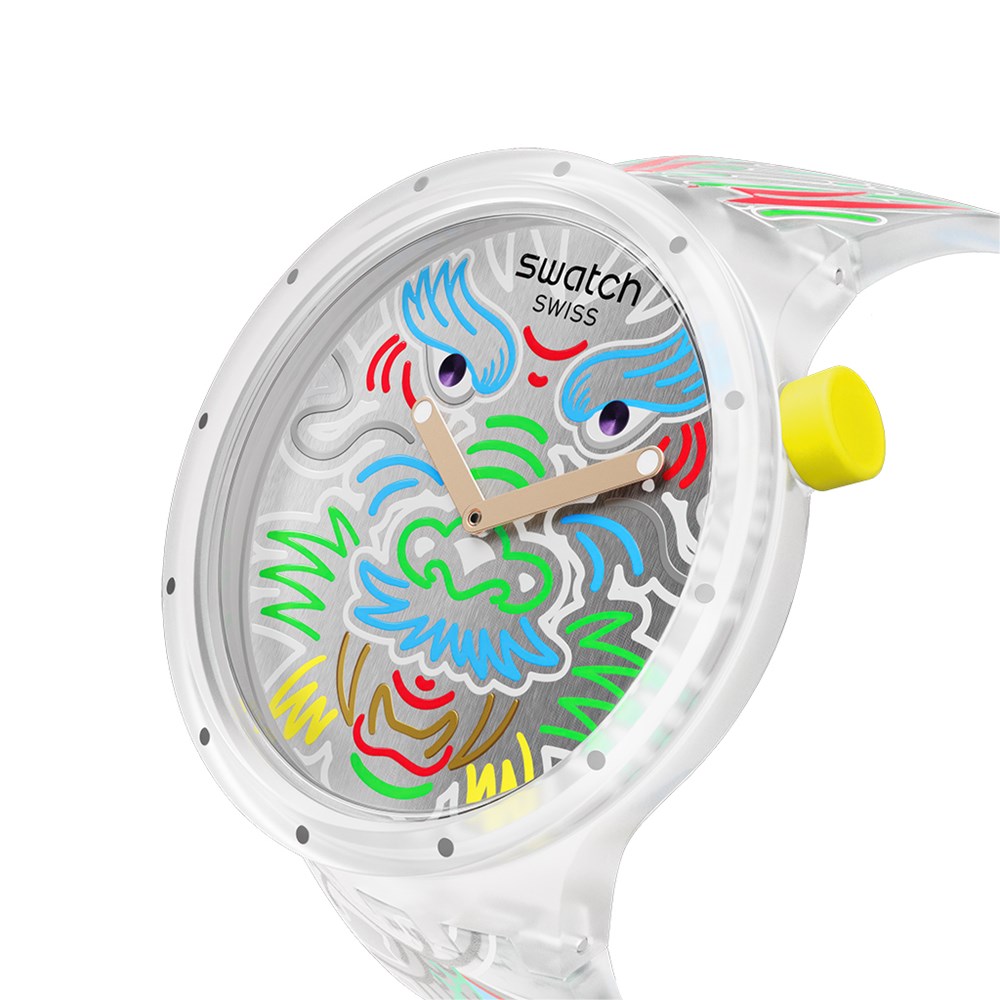 SWATCH DRAGON IN CLOUD