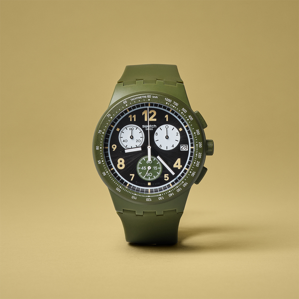 SWATCH NOTHING BASIC ABOUT GREEN lifestyle