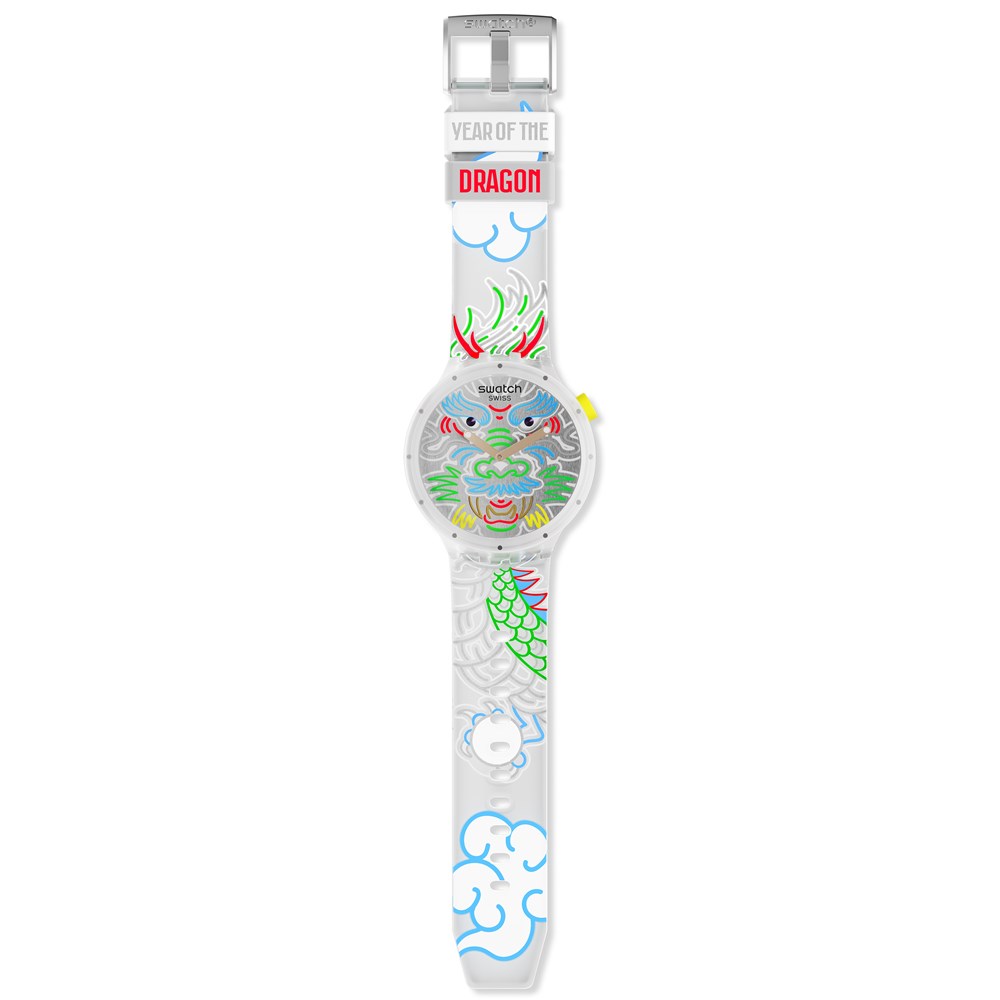 SWATCH DRAGON IN CLOUD