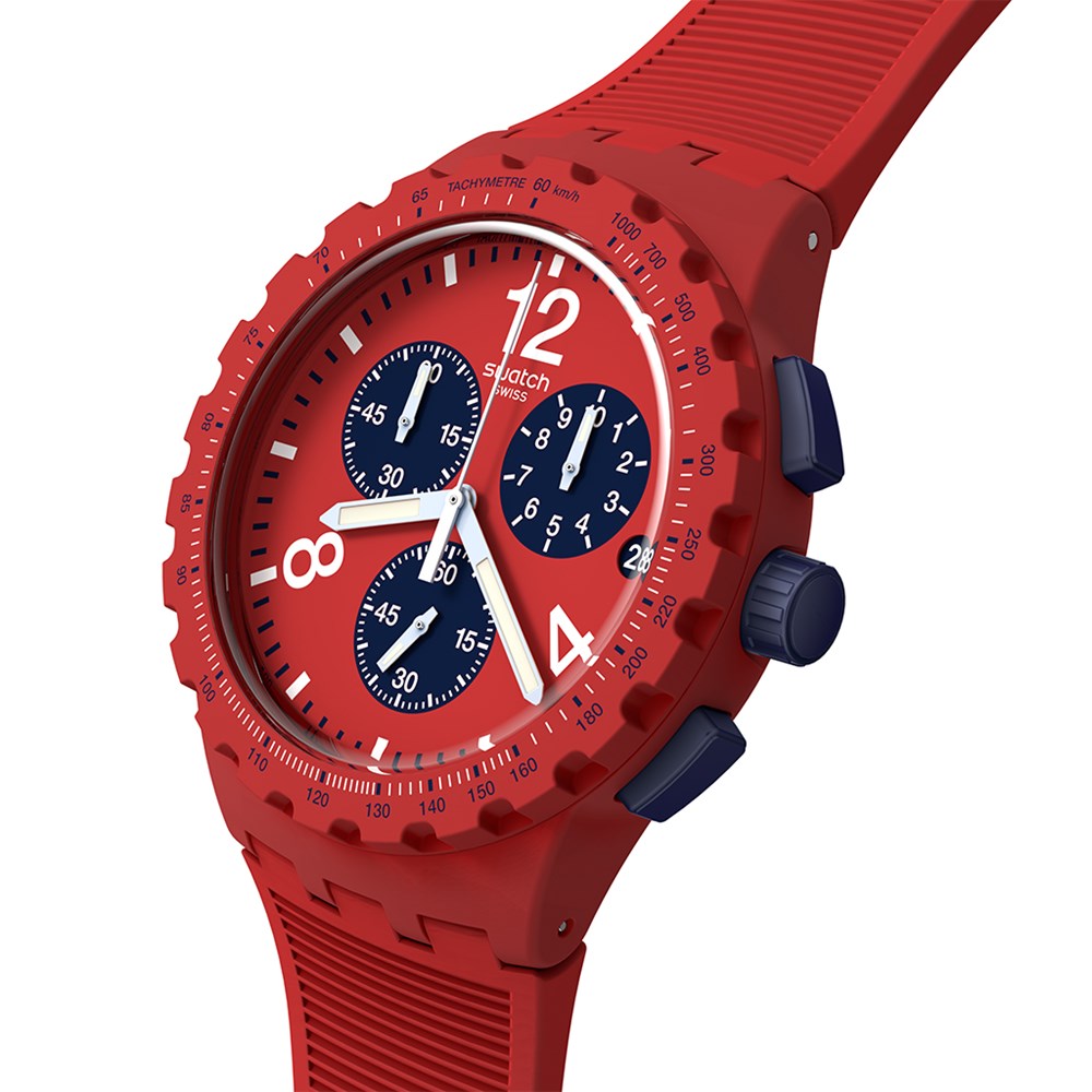 SWATCH PRIMARILY RED