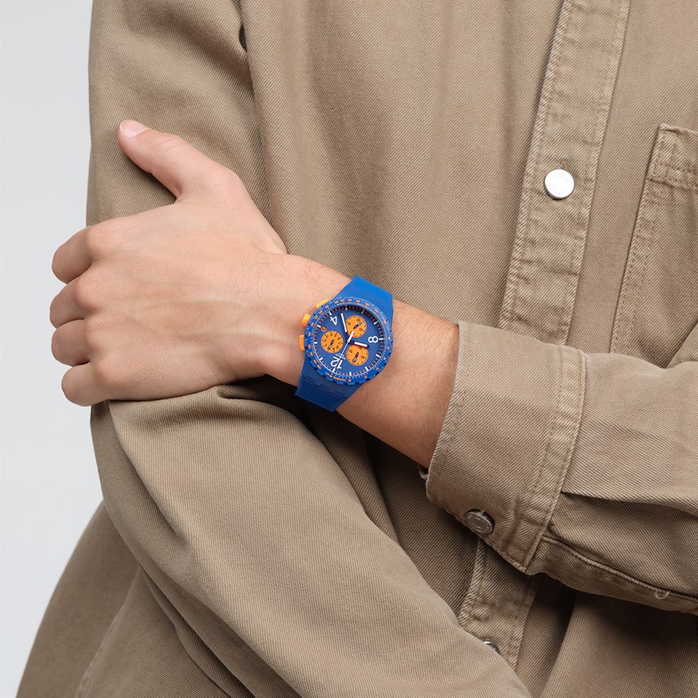 SWATCH PRIMARILY BLUE