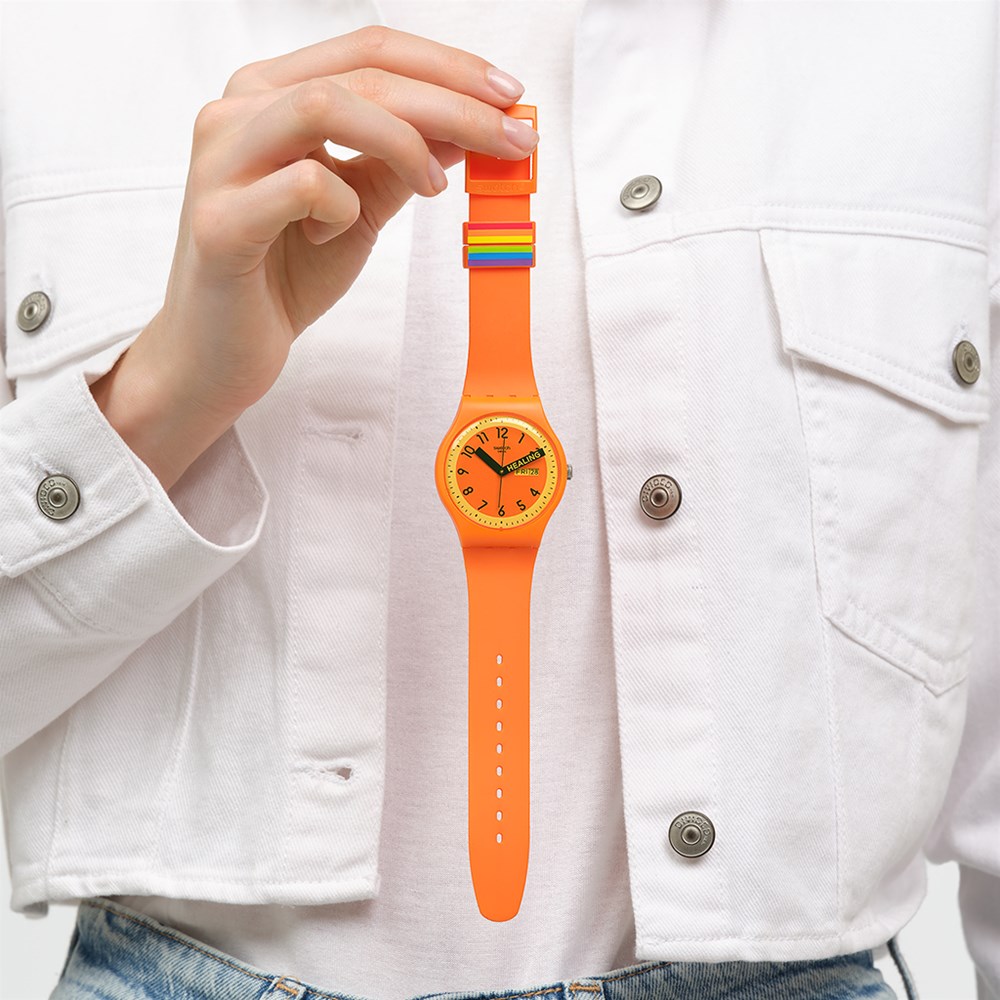 SWATCH PROUDLY ORANGE