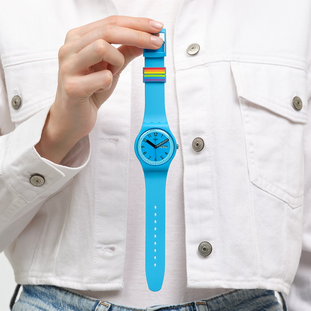 SWATCH PROUDLY BLUE