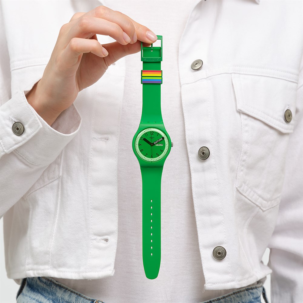 SWATCH PROUDLY GREEN