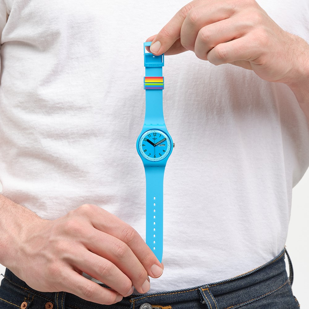 SWATCH PROUDLY BLUE