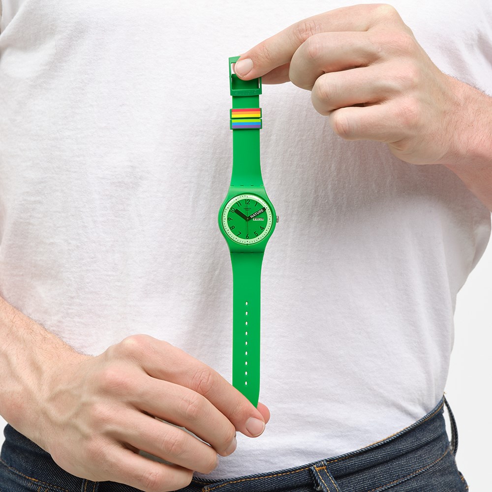 SWATCH PROUDLY GREEN