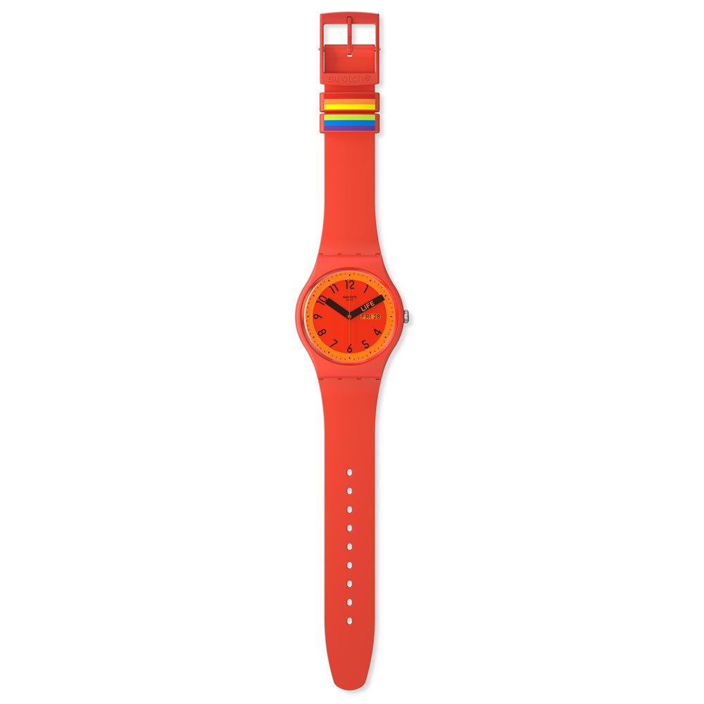 SWATCH PROUDLY RED