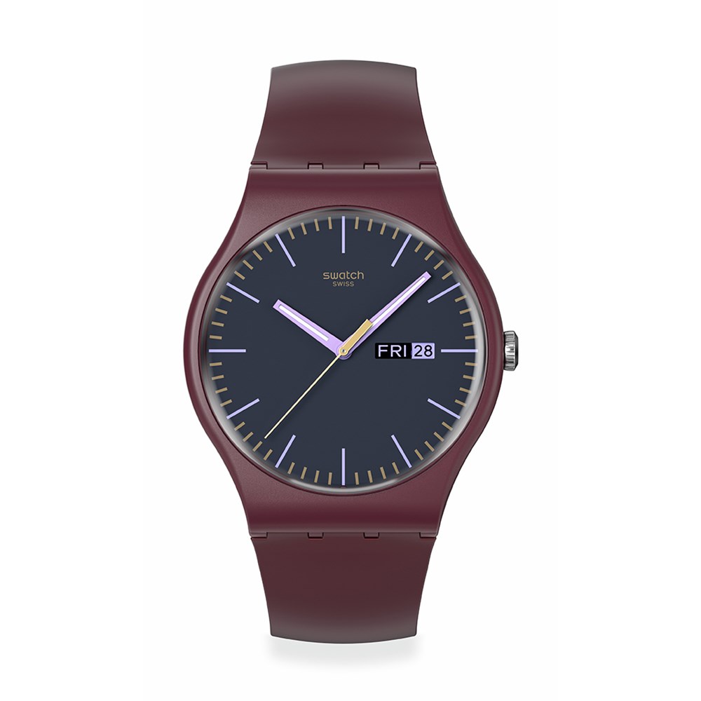 SWATCH BURGUNDY BERRY