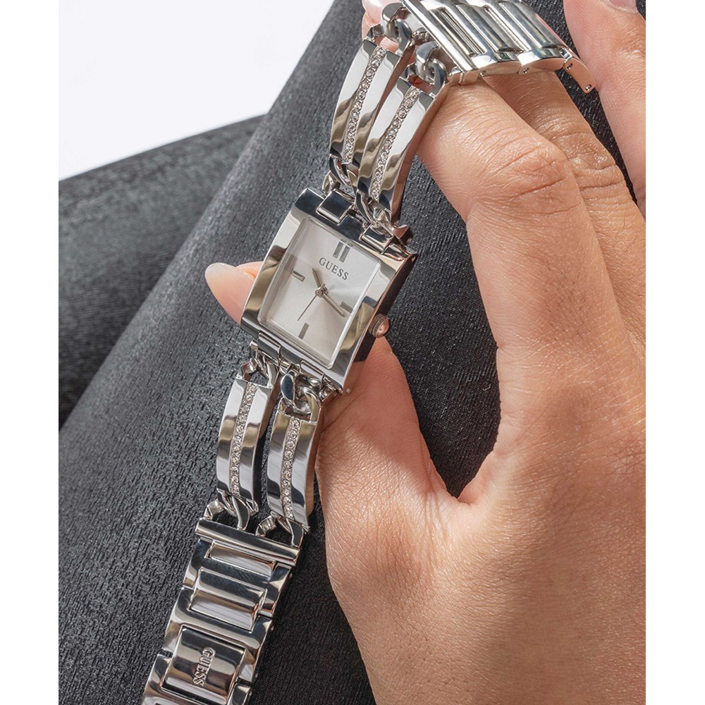 GUESS SILVER TONE