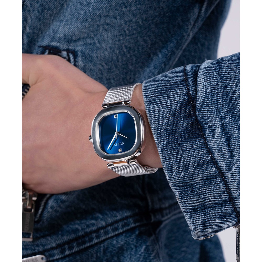 GUESS SILVER TONE
