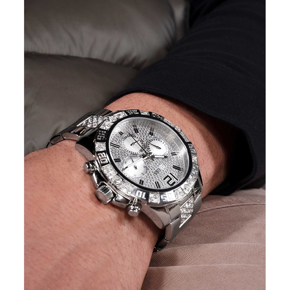 GUESS SILVER TONE