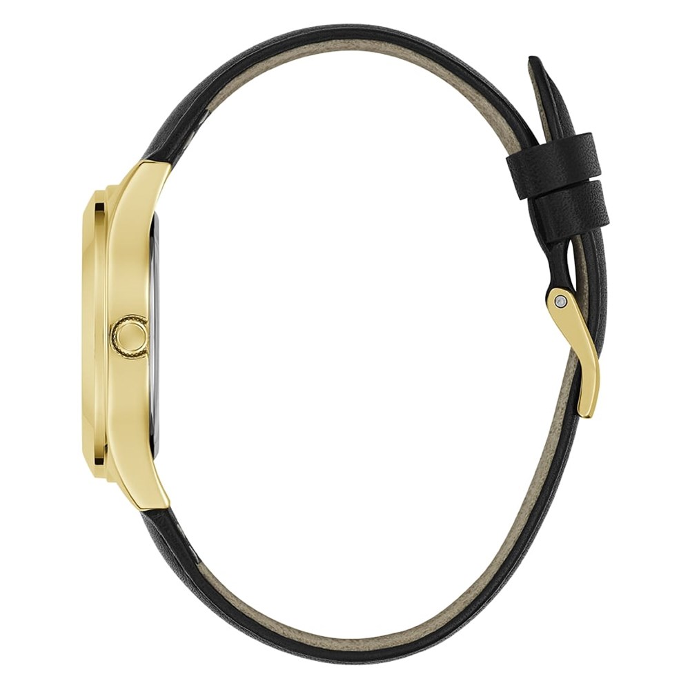 GUESS BLACK GOLD TONE