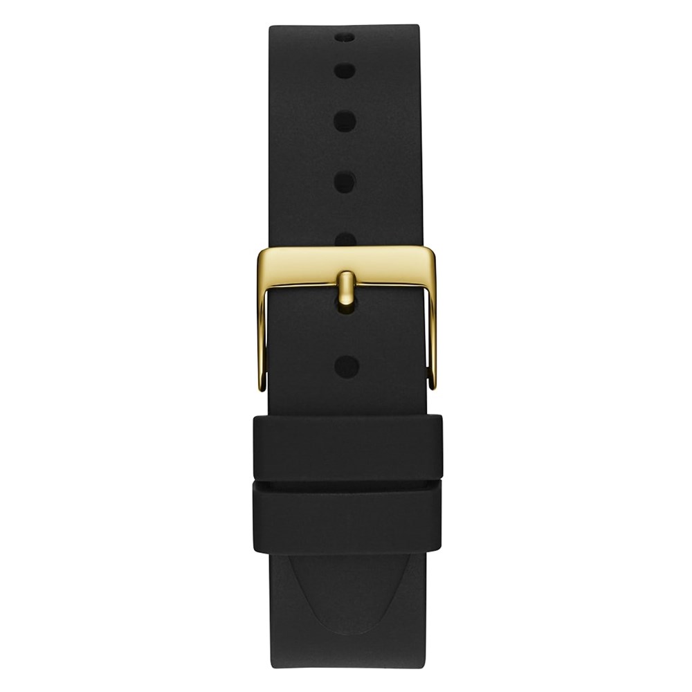 GUESS BLACK GOLD TONE