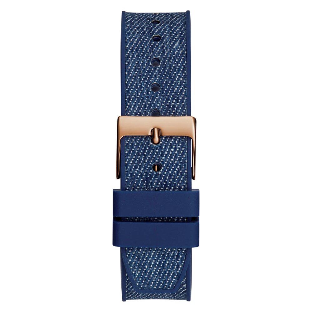 GUESS 40th Anniversary Special Edition GUESS Ladies Blue Rose Gold