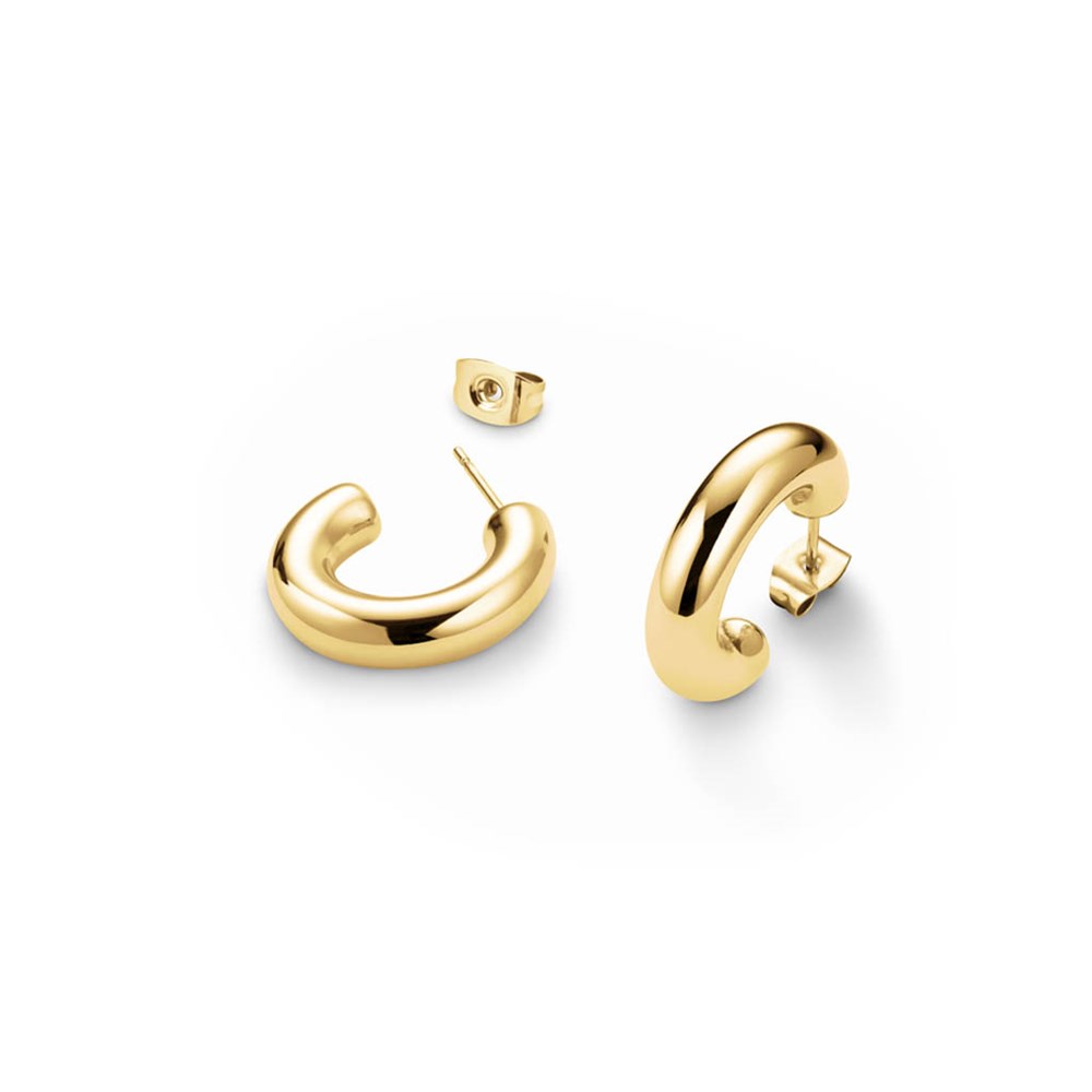 ROSEFIELD Medium Thick Hoops